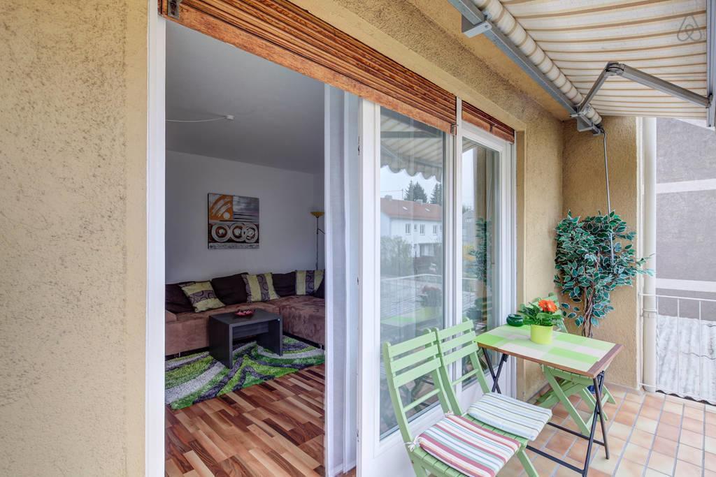 Ferienwohnung In Augsburg Cameră foto